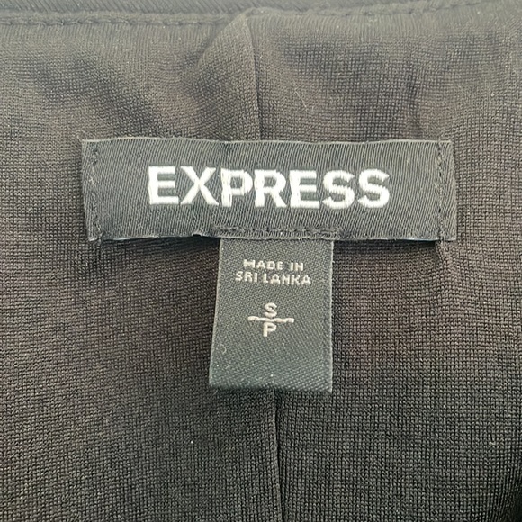 Express Sequin Long Sleeve Shift Dress Women's Size Small in Black - Picture 4 of 8